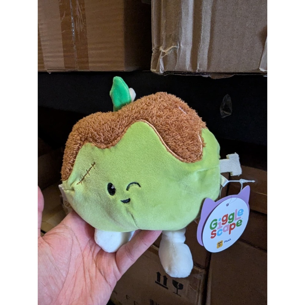 Gigglescape Candy Apple Halloween‎ Theme Plush Stuffed Animal Toy  NEW